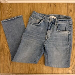 Zara Classic Blue Denim Pants